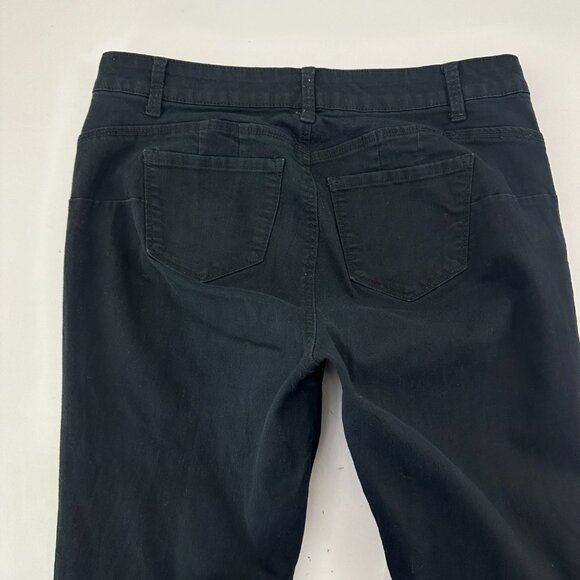 Wax Jeans Skinny Women's size 14 Black Denim Jeans - Picture 5 of 5